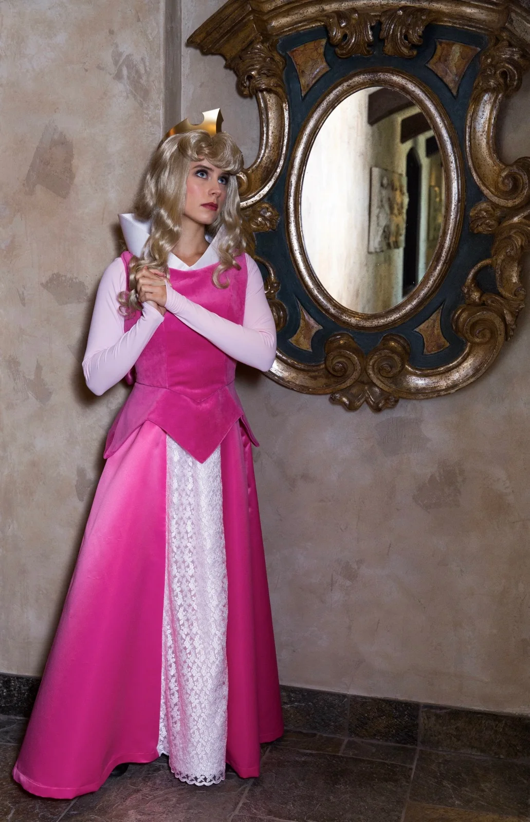 Sleeping Beauty party character in Raleigh-Durham