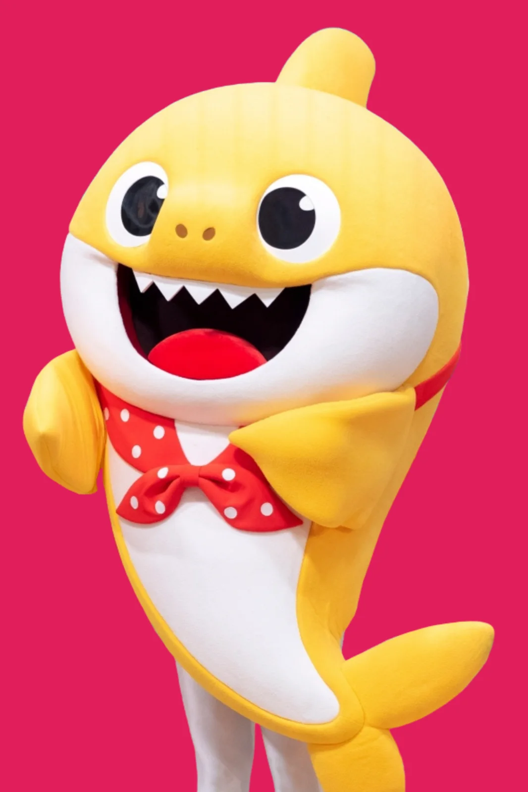 Singing Shark party character in Raleigh-Durham