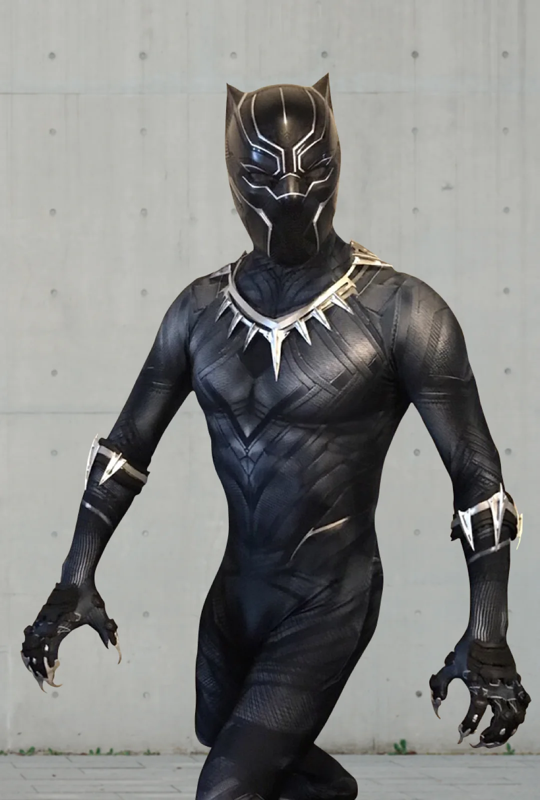 Panther Hero party character in Raleigh-Durham