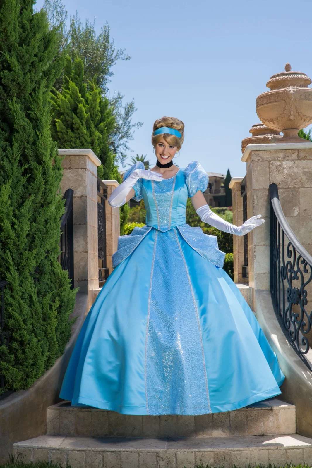 Glass Slipper Princess party character in Raleigh-Durham