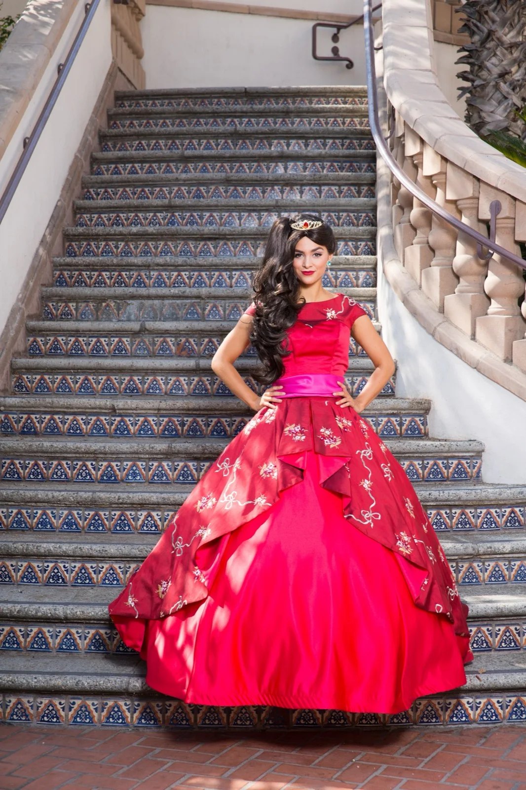 Latina Princess party character in Raleigh-Durham