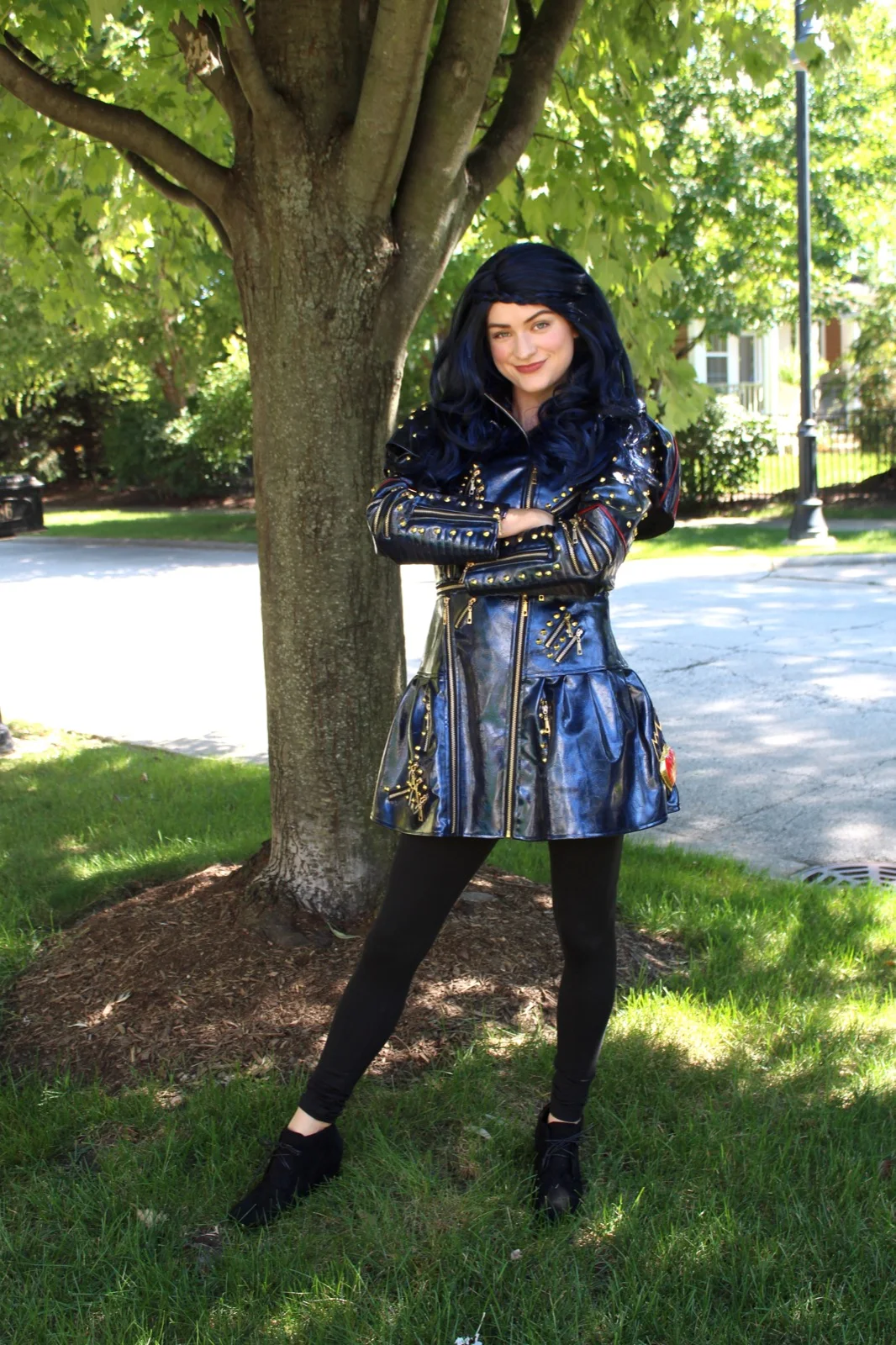 Mirror Girl party character in Raleigh-Durham