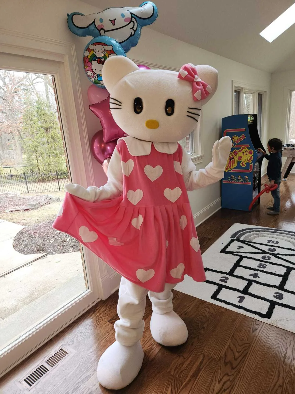 Princess Kitty party character in Raleigh-Durham