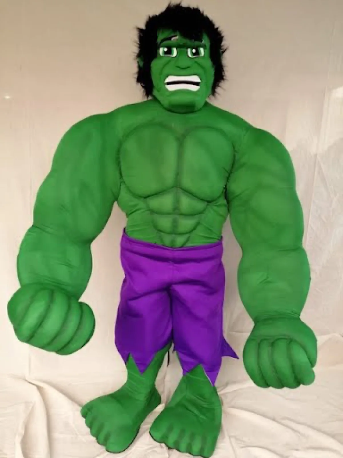 Green Man party character in Raleigh-Durham