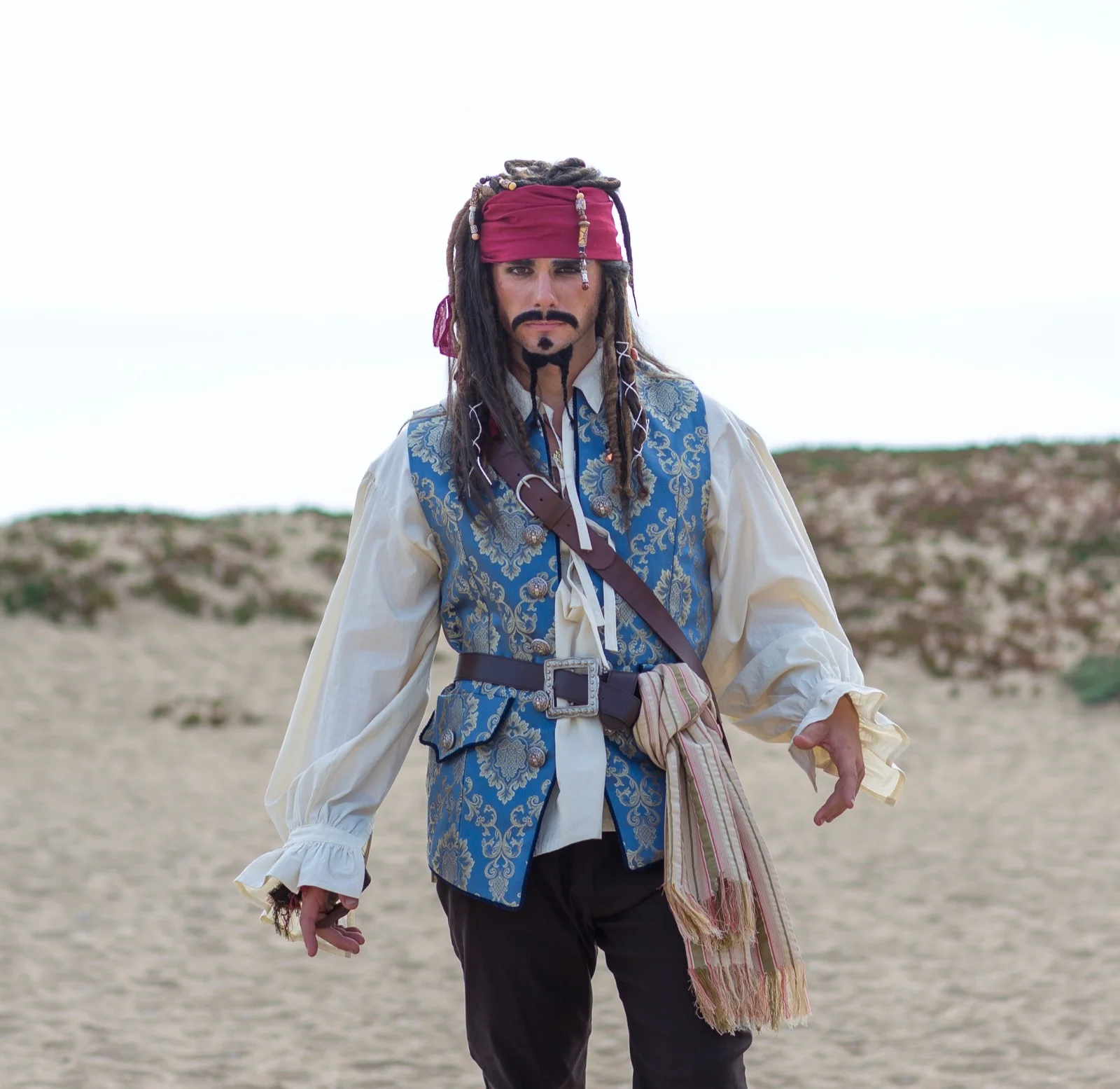 Pirate party character in Raleigh-Durham