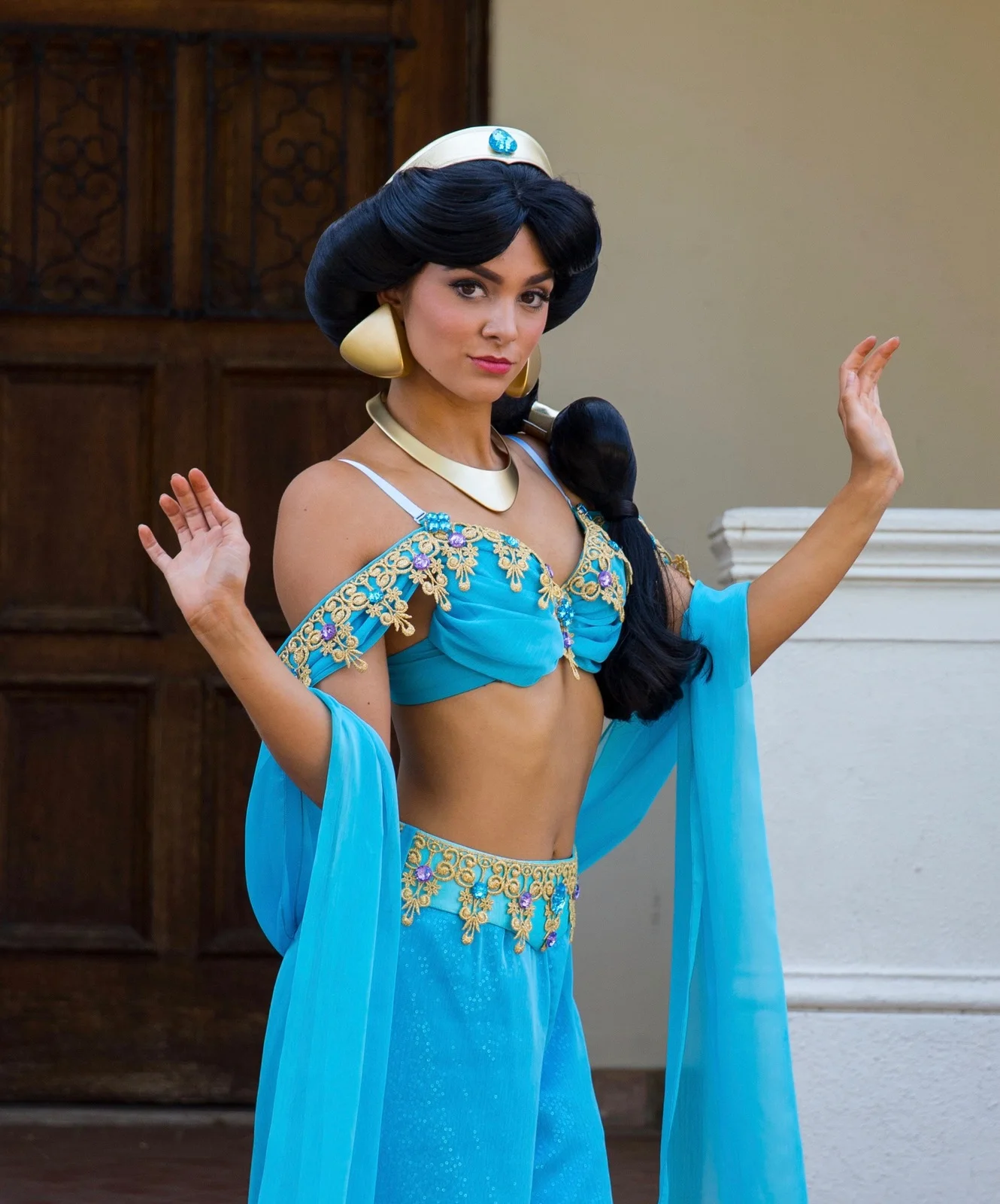 Arabian Princess party character in Raleigh-Durham
