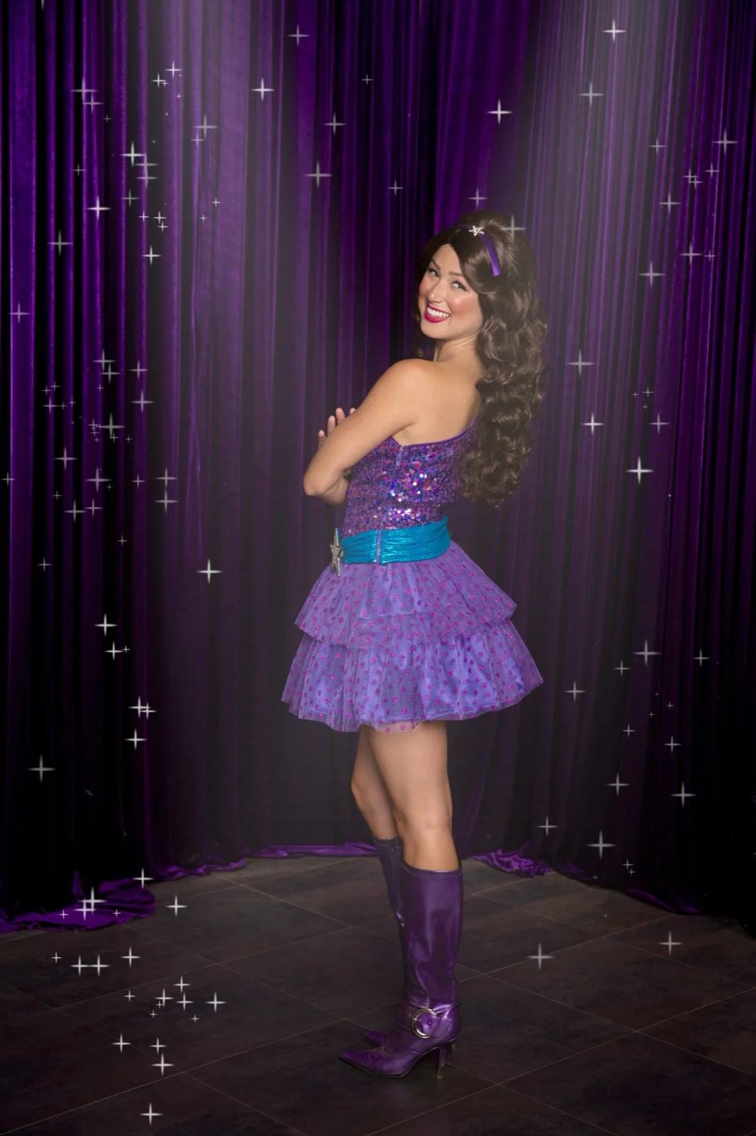 Pop Star Princess party character in Raleigh-Durham