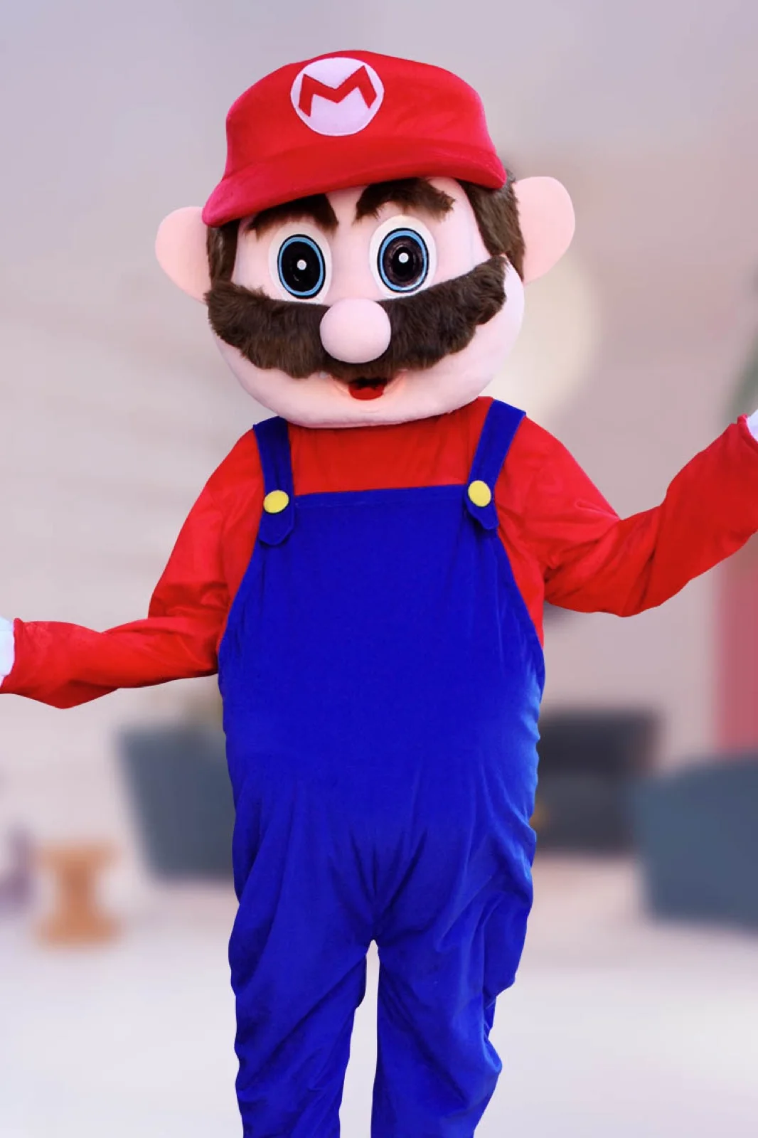 Red Brother party character in Raleigh-Durham
