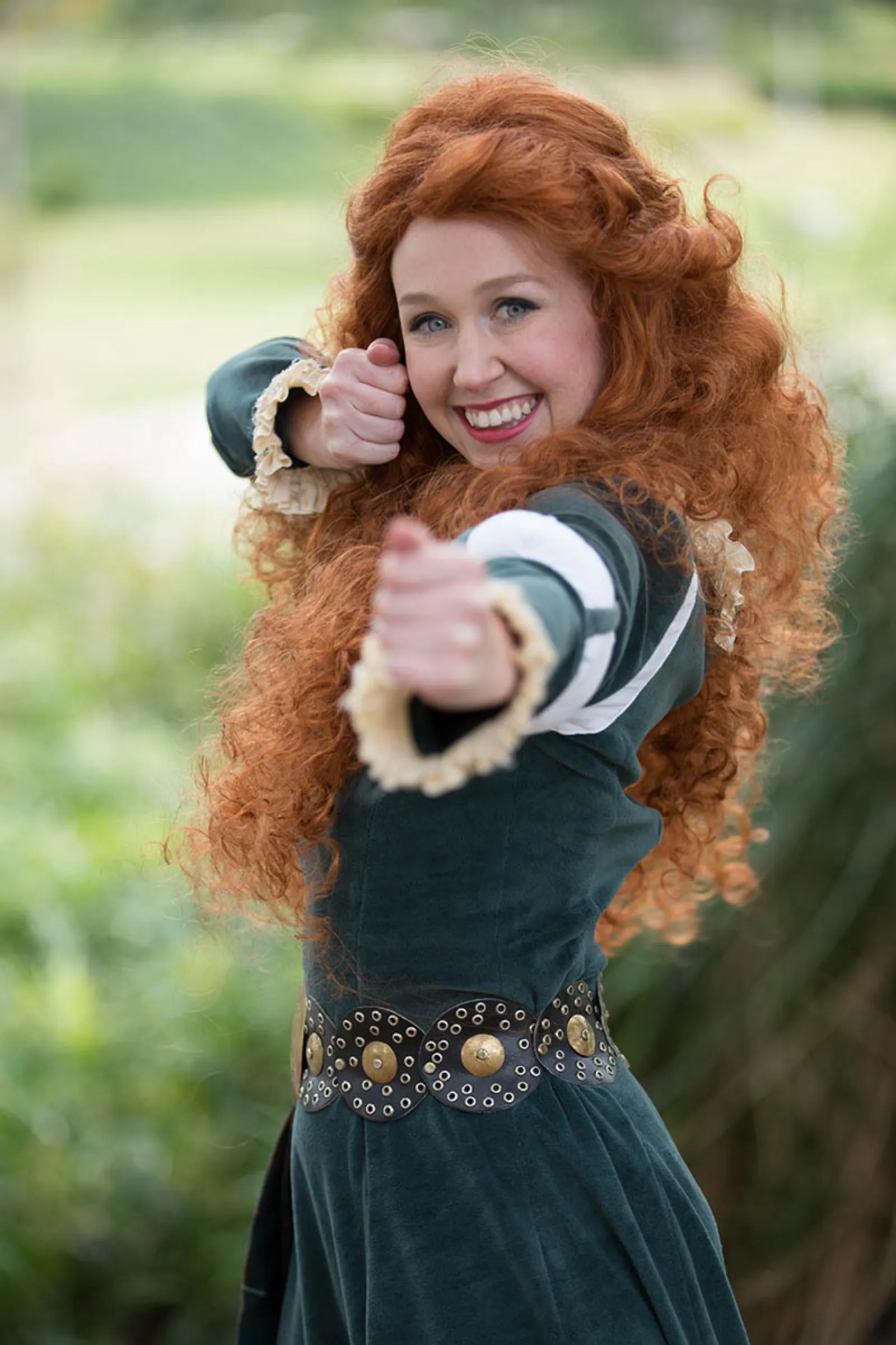 Scottish Princess party character in Raleigh-Durham
