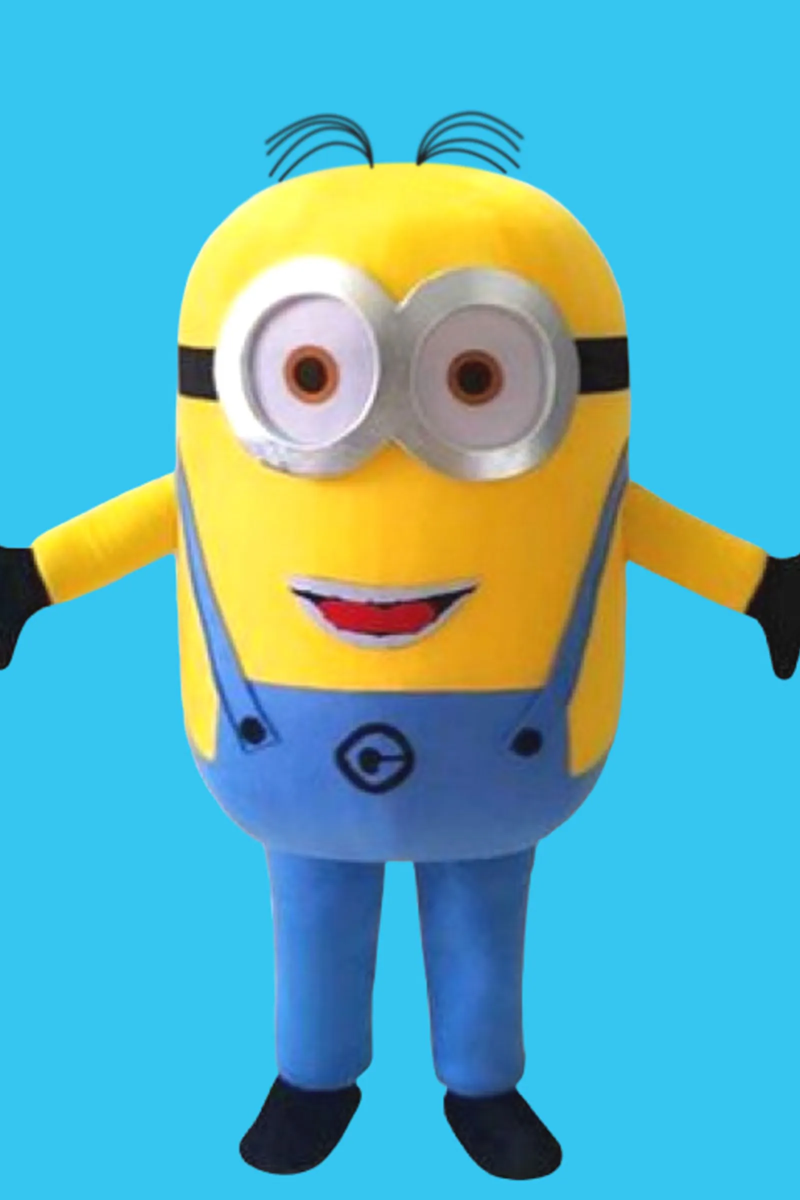 Little Yellow Helper party character in Raleigh-Durham