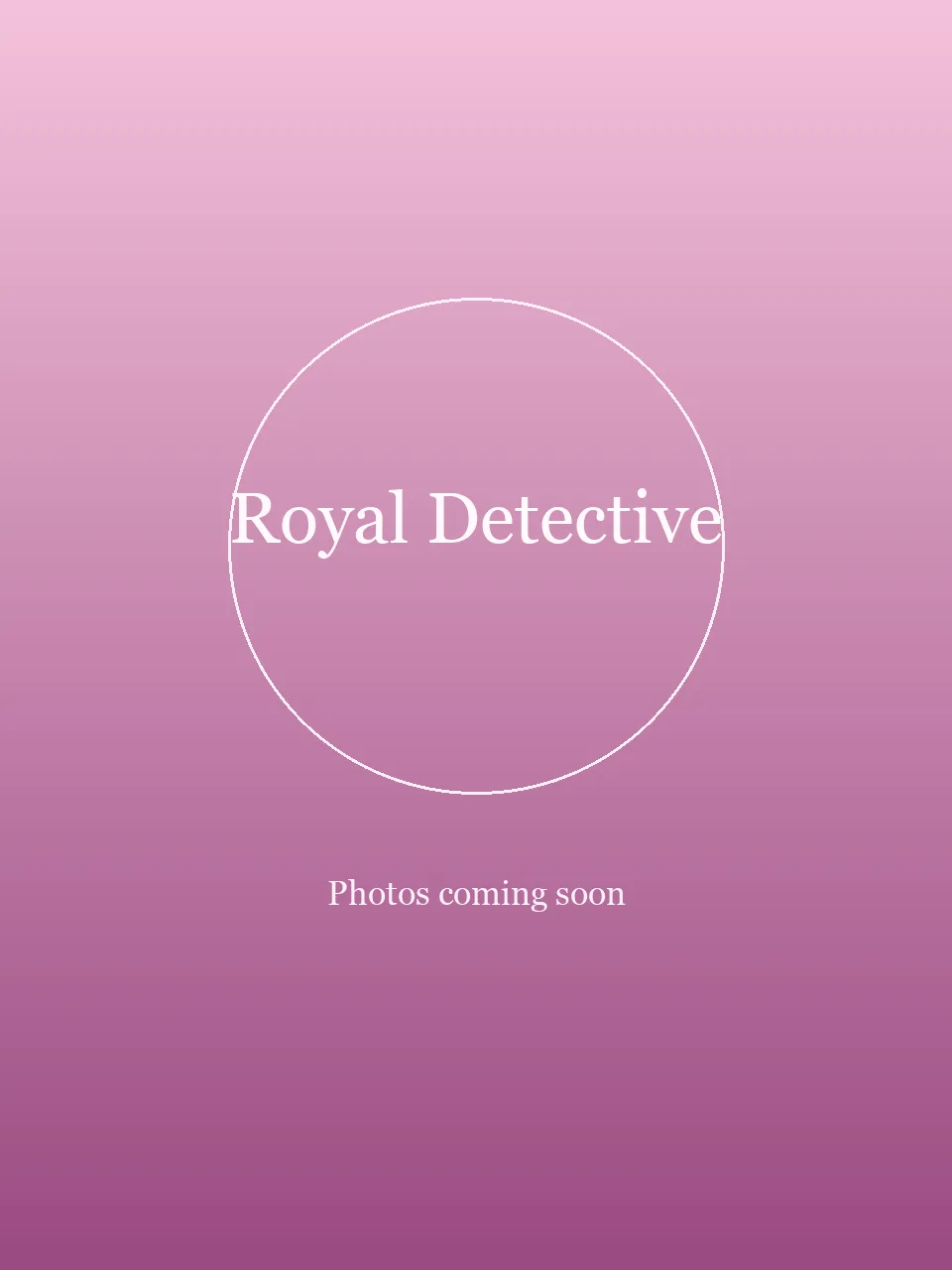 Royal Detective party character photo 1