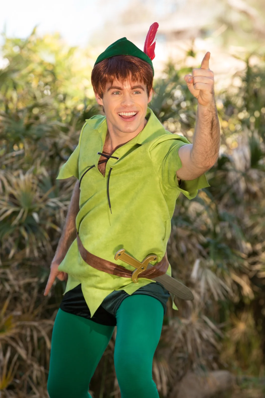 Neverland Boy party character in Raleigh-Durham
