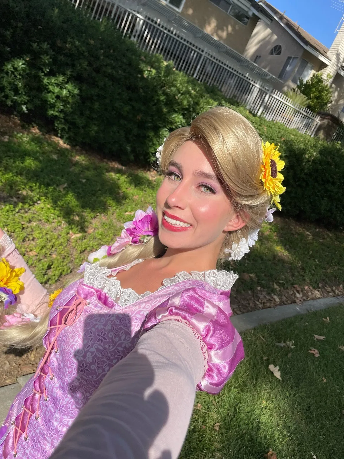Tower Princess party character in Raleigh-Durham