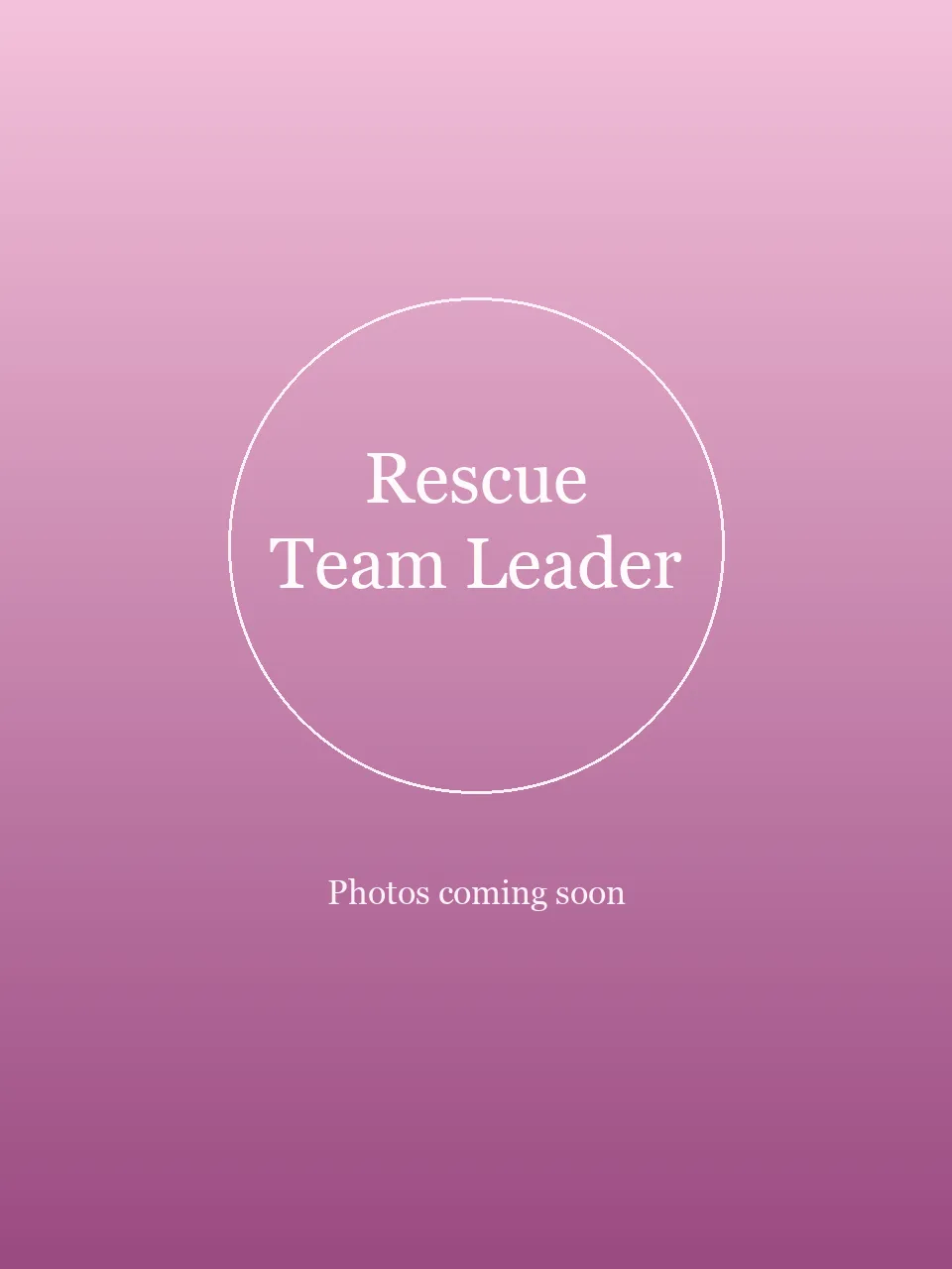Rescue Team Leader party character in Raleigh-Durham