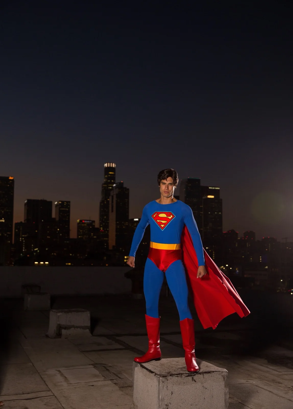 Super Hero party character in Raleigh-Durham