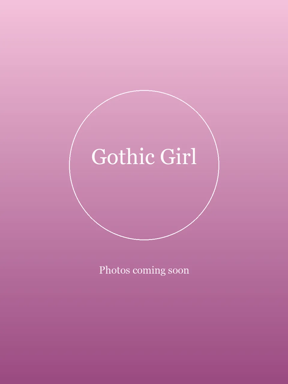 Gothic Girl party character in Raleigh-Durham