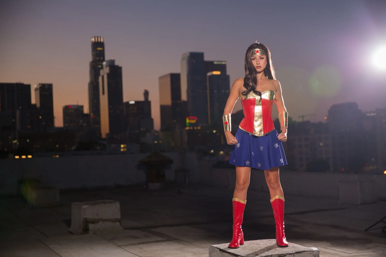 Wonder Hero party character in Raleigh-Durham