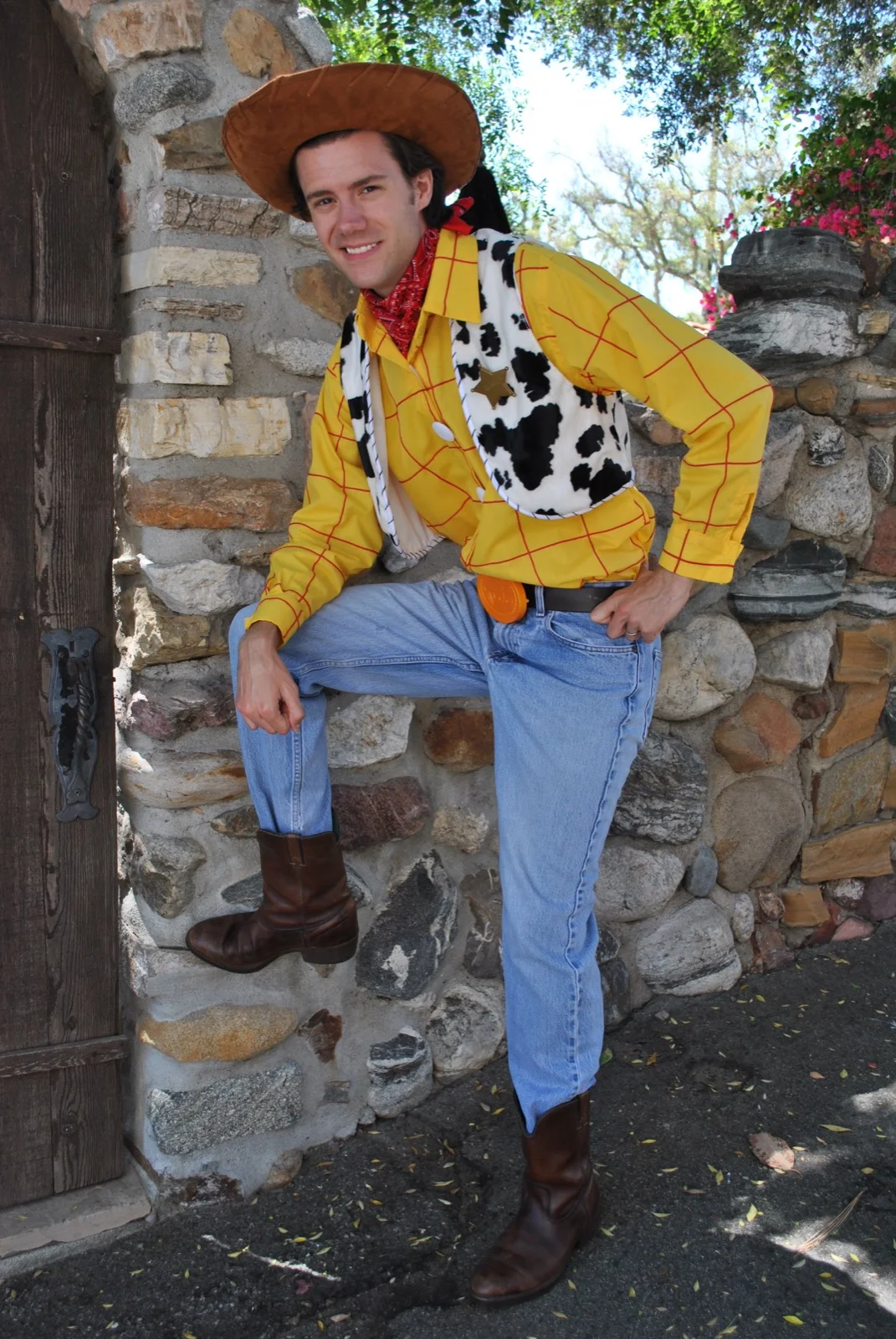 Cow Boy party character in Raleigh-Durham