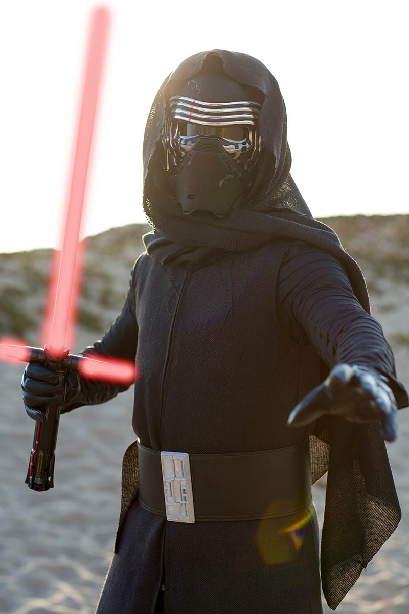 Kylo ren party character for kids in raleigh